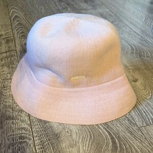 Kangol Light Pink Bucket Hat